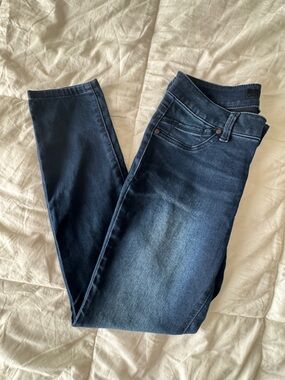 1822 Denim Butter Jeggings Size 6 Blue Skinny Stretch Wardrobe Staple